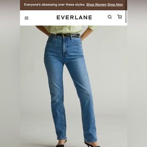 Everlane Way-High Slim Jean